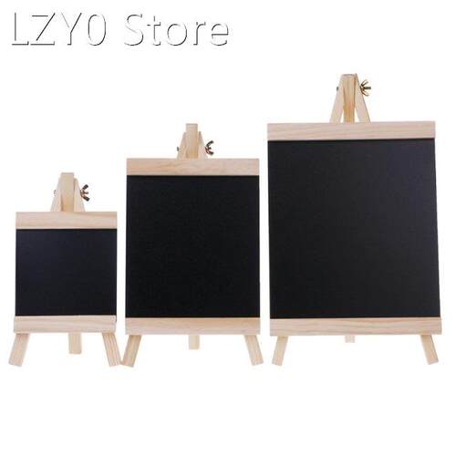 Large 20cmx21.5cm Desktop Message Blackboard Easel Chalkboa