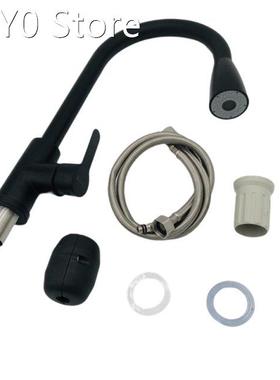 Hot and Cold Household Kitchen Sinks with Rotating Pull-Out