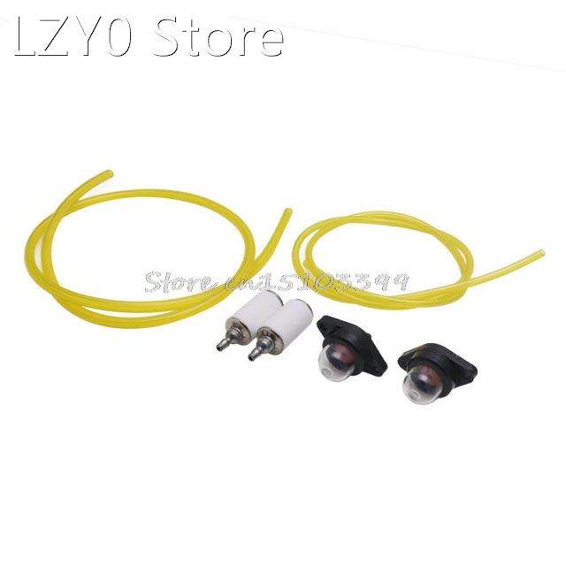 2 Fuel Line Filter Primer Bulb Kit For Craftsman Poulan Chai