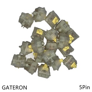 Gateron 5Pin Milky Yellow Switches black red brown blue clea
