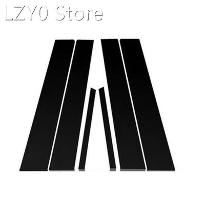 B-Pillar Sticker Carbon Fiber Durable Decorate Your Car Pers