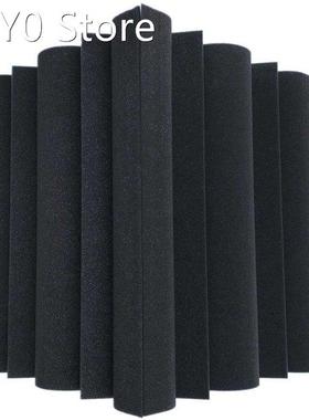 4 pcs Corner Bass Trap Acoustic Panel Studio Sound Absorptio