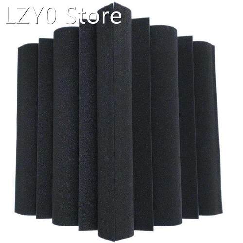 4 pcs Corner Bass Trap Acoustic Panel Studio Sound Absorptio