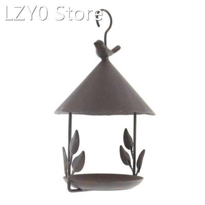 Bird Feeder Bird Outdoor Iron Rainproof Windproof Hanging St