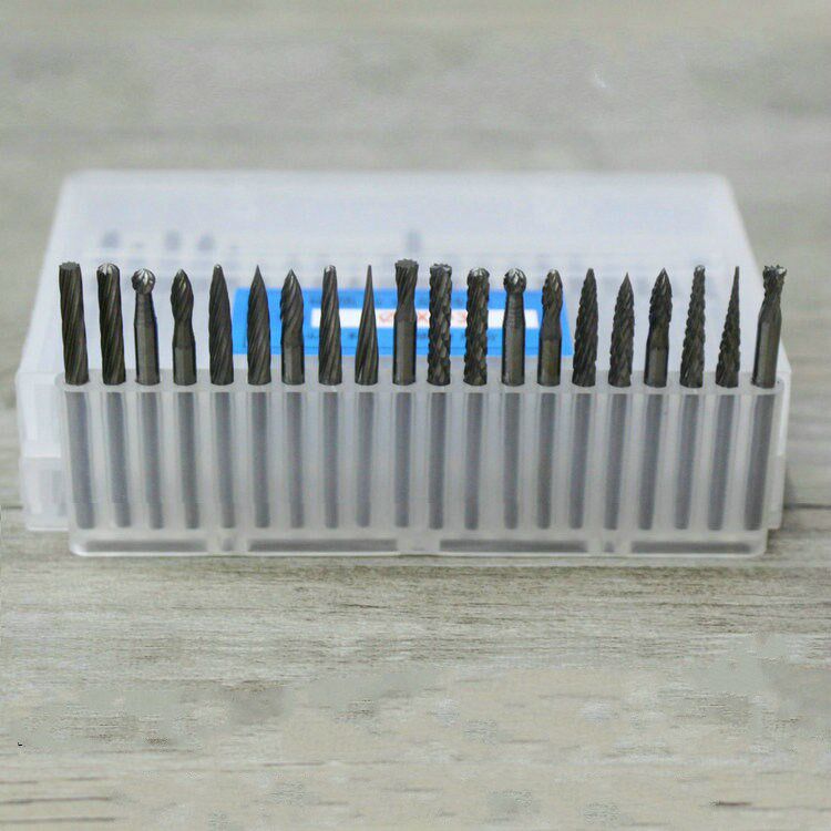 3mm*3mm tungsten carbide rotary burrs grinding head lling cu