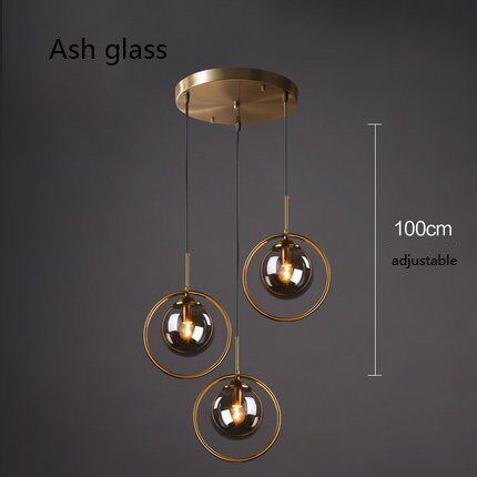 Modern Pendant Ceiling Lamps Simple Glass LED Pendant Lights