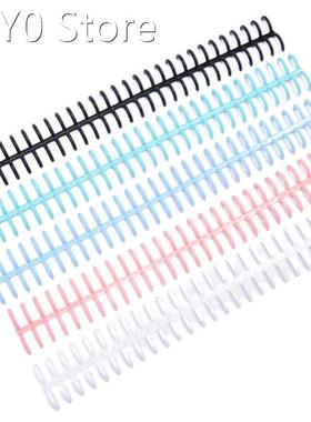 New 1PCs Plastic 30-Hole Loose Leaf Binders Ring Binding A4