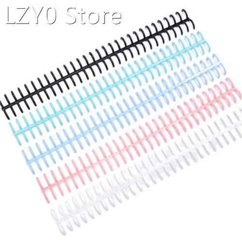 New 1PCs Plastic 30-Hole Loose Leaf Binders Ring Binding A4