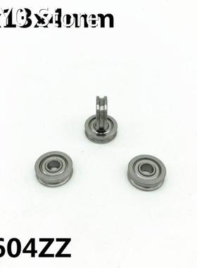 50pcs U604ZZ 604UU 4x13x4 mm U groove deep groove ball beari
