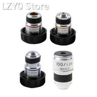 4X 10X 40X 100X Microscope Objective Lens Achromatic Objecti