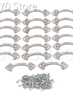 5Pieces Vintage Style Zinc Alloy Drawers Retro Pull Handles