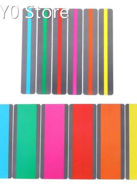 12Pcs Guided Reading Strips Highlight Strips Colored Overlay
