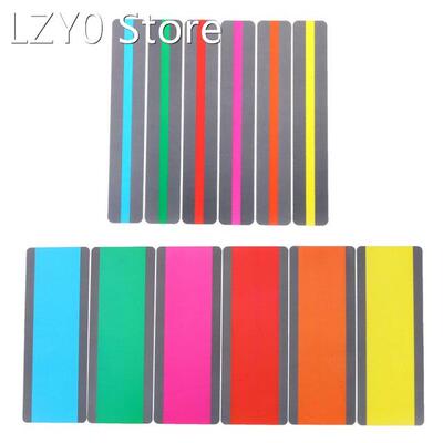 12Pcs Guided Reading Strips Highlight Strips Colored Overlay