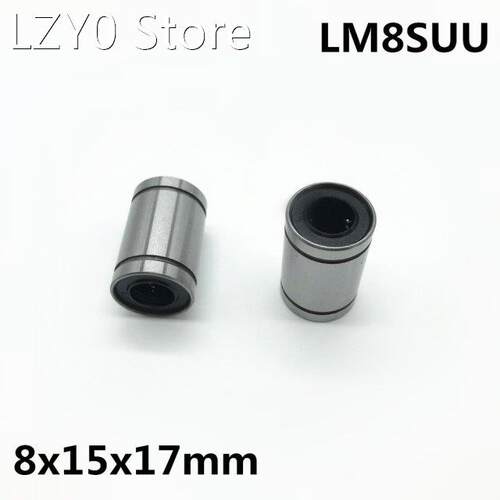 5pcs 3D Printer Parts LM8SUU 8mmx15mmx17mm linear ball beari
