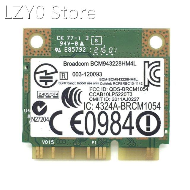 Dual Band 300Mbps BCM943228HMB 4.0 802.11a/b/g/n Wifi Wirele