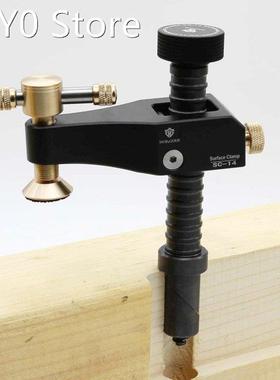 HONGDUI Woodworking Desktop Surface Fixing Clamp Aluminum Al