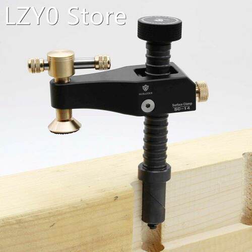 HONGDUI Woodworking Desktop Surface Fixing Clamp Aluminum Al