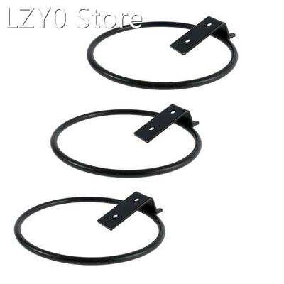 3 Pcs Plant Holder Ring Flower Pot Holder Wall Mounted Metal