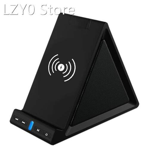 10W Wireless Charger Bluetooth 5.0 Speaker Dual Bass for iPh