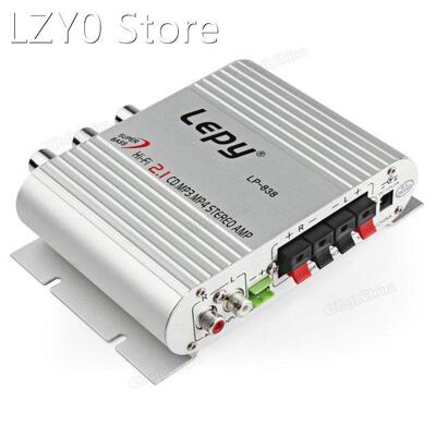 Lepy 12V Hi-Fi Amplifier Booster Radio MP3 Stereo for C