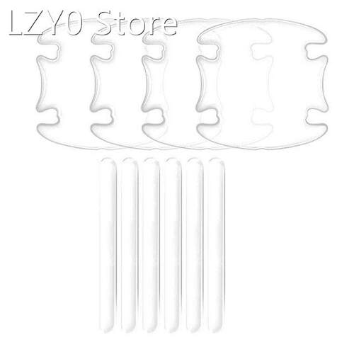 Car Door Transparent Anti-collision Protector Bar Stickers S