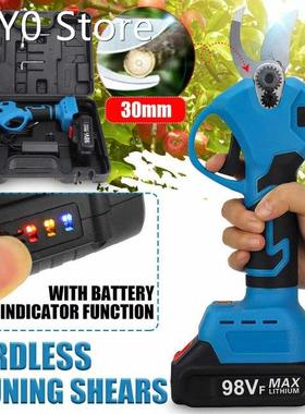 1500W Cordless Pruner Lithium-ion Pruning Shear Efficient Fr