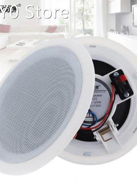 Portable 2pcs 5 Inch 5W Fashion Microphone Input USB MP3 Pla