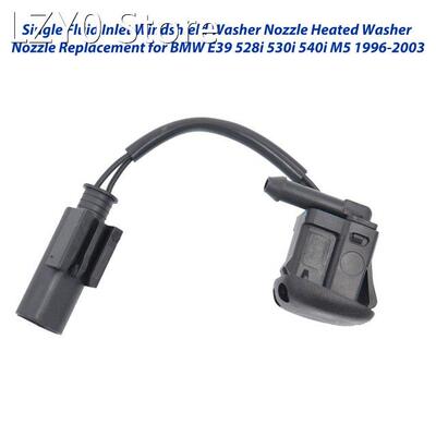 Single Fluid Inlet Windshield Washer Nozzle Heated Washer No