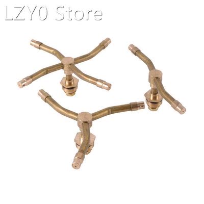 2-Way 3-Way 4-Way 1/2'' Copper Rotation Sprinkler Ga