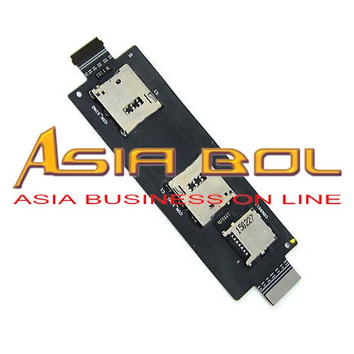 New Sim Card Memory Slot Holder Flex Cable Replacement part