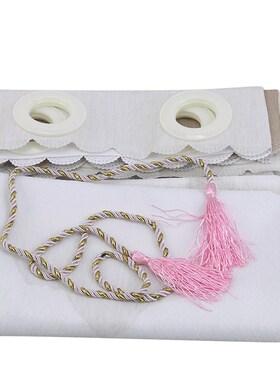 Modern Blackout Household Door Curtain Landscape Blue Curtai