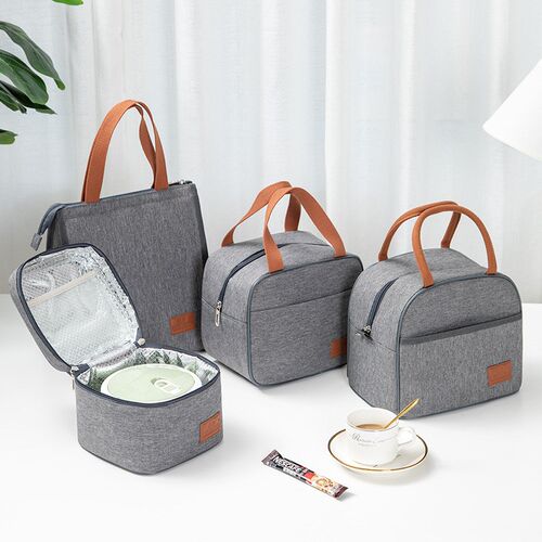 Portable Lunch Bag Women's Men's Thermal Cooler Rice Keep F
