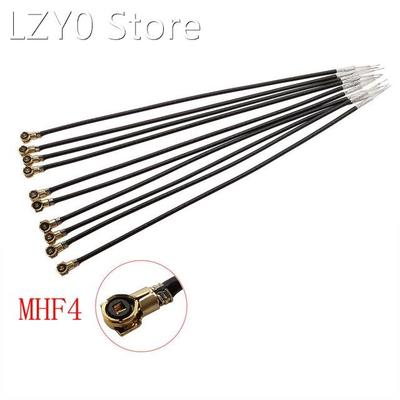 10Pcs/lot MHF4 IPX IPEX U.fl Female Socket Pigtail Jumper Wi