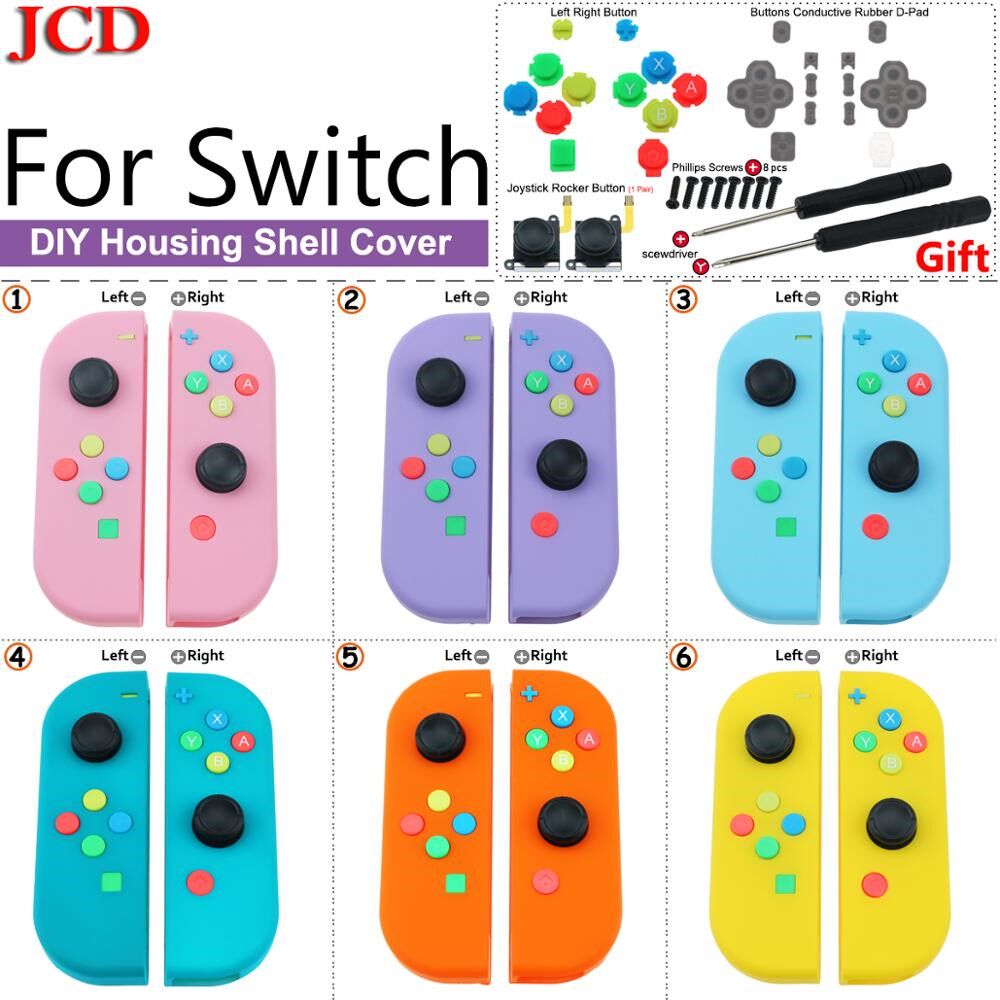 JCD DIY Replacement Cover Housing Shell for Nintend for Swi