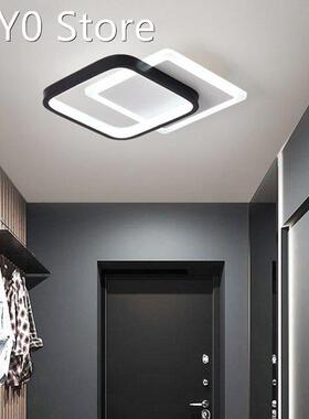 LEDs Square Home Fixture Modern Luster Ceiling Lights Round