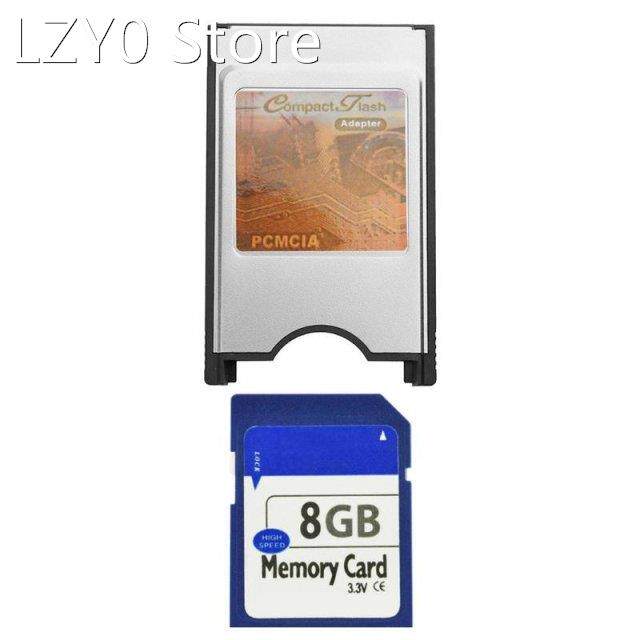 Compact Flash CF to PC Card PCMCIA Adapter Cards Reader for