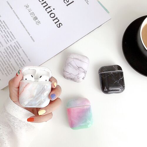 Fashion Marble Pattern Case for Airpods 1 2 Earphone Case P