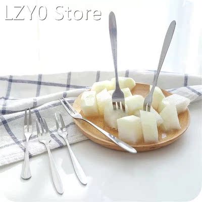 High Quality Stainless Steel Fruit Fork Dessert Cake Fork Ca