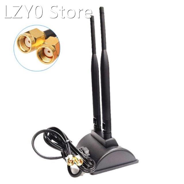 5G Dual Band WiFi Antenna 6DBi Omni Directional Plug Connect