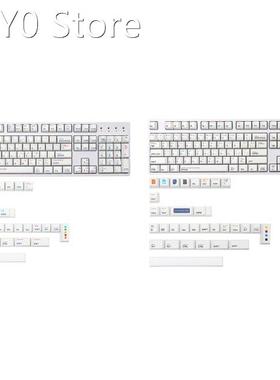 136 Keys Keycaps PBT Dye Subb Cherry Profile Keycap 1.75U 2U