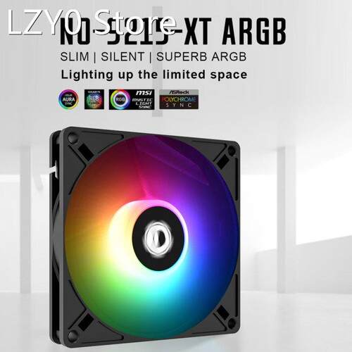 ID-COOLINGNO-9215-XT-ARGB9cmPWM ARGB 4PIN PC Case Cooling Fa