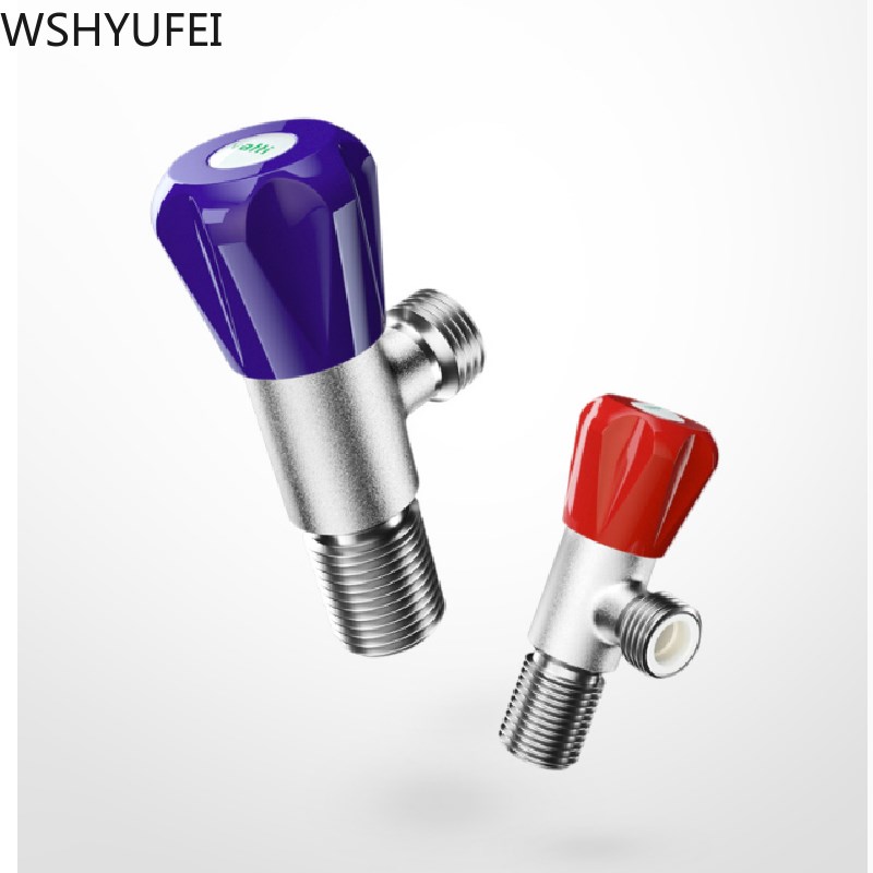 Brass Triangle Valve Hardware Accessories Barhroom Toilet W