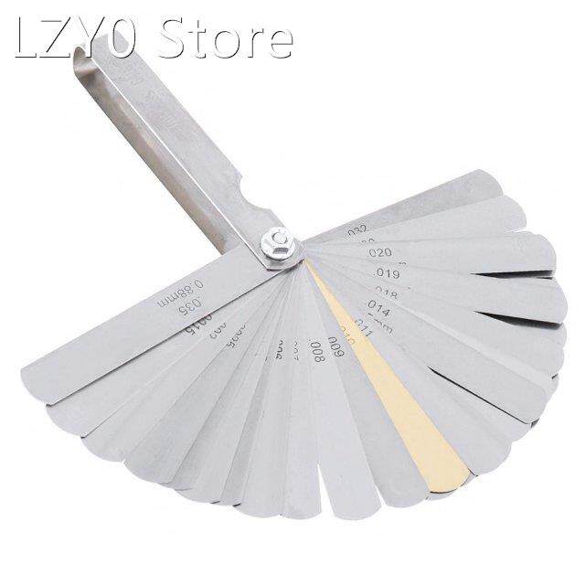 32 Blades Combination Feeler Gauge Metric / Imperial Gapped - 实物图