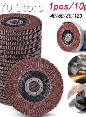 10 PCS Edge disc 115mm 4.5 Abrasive disc 40/60/80/120 grindi