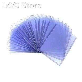 50Pcs Holder Toploaders and Clear Sleeves for Collectible Tr