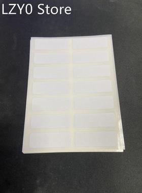 168Pcs/12 Sheets Self-adhesive Labels Blank Name Sticker The