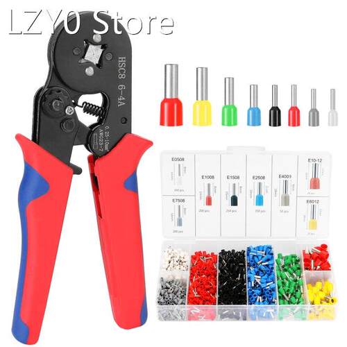 HSC8 6-4 0.25-10m㎡ AWG23-7 Ferrule Crimping Tool Kit High H