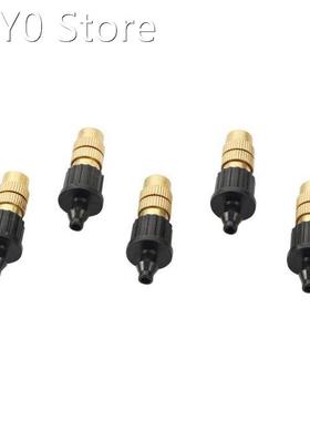 100Pcs Adjustable Atomizing Nozzles 4/7mm Hose Interface Bar