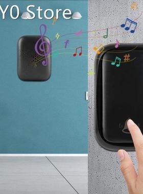 110-240V Self Powered Chime Doorbell IP68 Waterproof 38 Chim