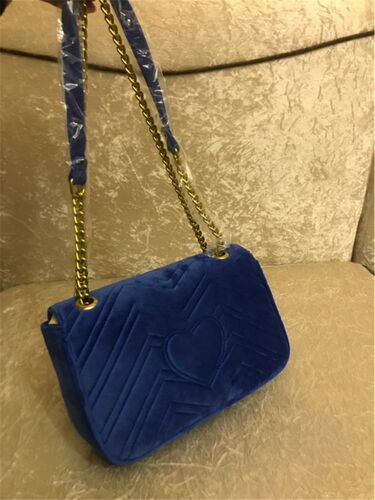 Velvet bags handbags women famous brands shoulder bag desig